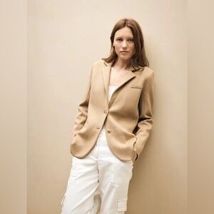 TWP BOYFRIEND BLAZER IN WOOL TWILL Size XS